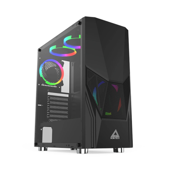 Montech Fighter 500 Black ATX Mid-Tower Case Montech Fighter 500 Black ATX Mid-Tower Case